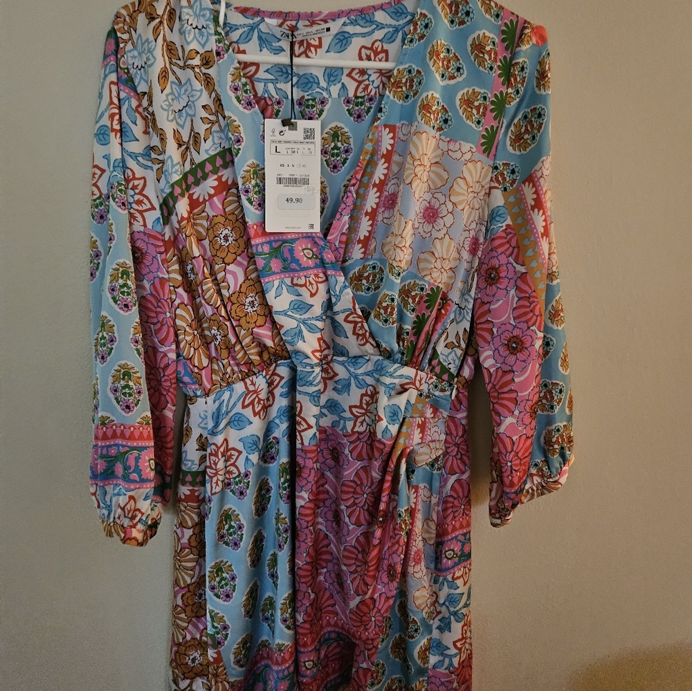Zara silky dress